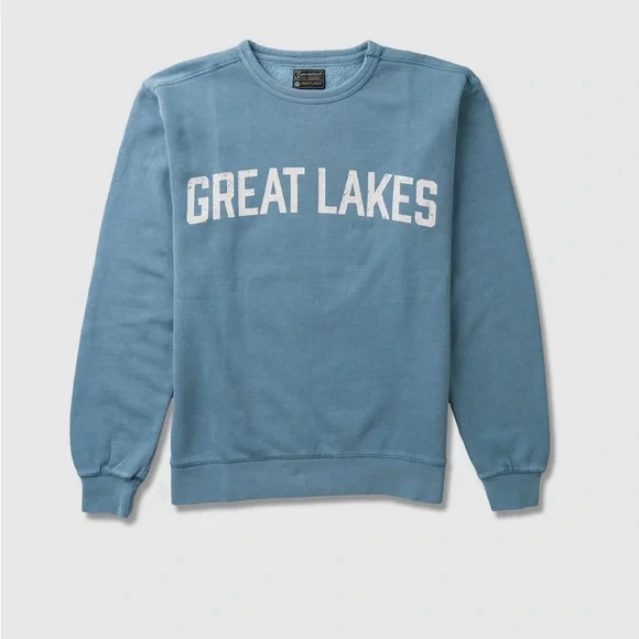 Great Lakes Collection weathered crew sweatshirt - Picture 3 of 8
